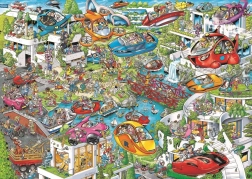 Puzzle RAVENSBURGER Ray’s Comic – Viitorul, 1000 piese