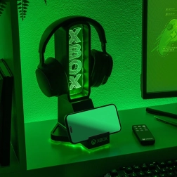 Suport de gaming XBOX cu iluminare LED și încărcare USB‑C