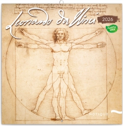 Calendar de notițe Leonardo da Vinci 2026
