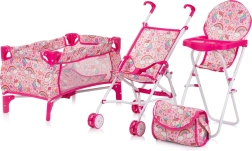 Set pentru păpuși 3-în-1 CHIPOLINO TRIXY UNICORN