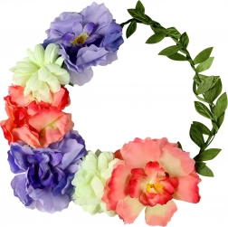 Coroniță cu Flori Colorate