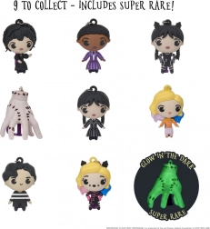 Clipsuri de colecție Wednesday – figurine din serial