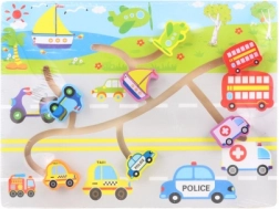 Labirint din lemn – mijloace de transport