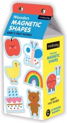 Forme magnetice din lemn Mudpuppy pentru copii