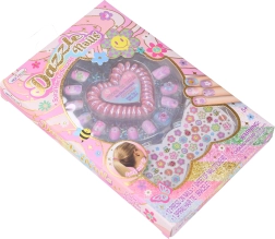 Unghii autocolante cu stickere - floricele