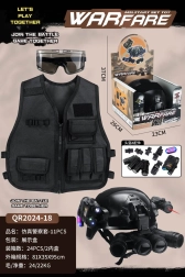 Set militar de poliție pentru copii mici, cu cască
