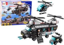 Cărămizi de construcție Serviciu special de poliție 456 piese. Set