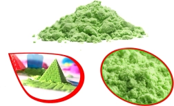 Nisip kinetic magic pentru copii 1 kg – Verde