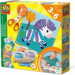 Set creativ pentru decuparea formelor din plastilină