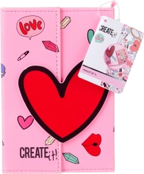 Mini gentuță cosmetică din piele artificială cu închidere magnetică