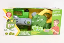 TOMY John Deere suflantă de frunze pentru copii cu aparat de făcut baloane