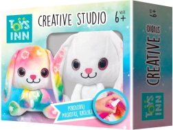 Set creativ iepuraș – mascotă de colorat