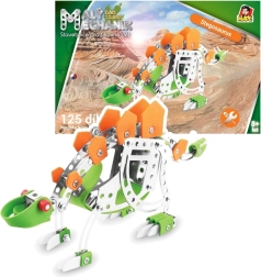Micul mecanic – dinozaur Stegosaurus, set de construcție 125 piese