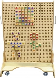 Tablă STEM din lemn, independentă, MASTERKIDZ