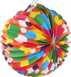 Lampion de hârtie sferic 25 cm