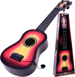 Chitară pentru copii cu corzi metalice și pană – In0095