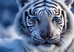 puzzle DINO tigru alb 1000 piese