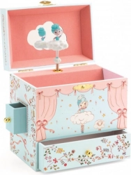 Cutiuță muzicală Balerina în teatru de la Djeco