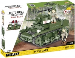 Set de construit tancul M3 Stuart – 511 piese