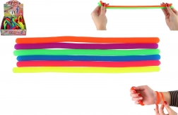 Jucărie antistres din silicon extensibilă 27 cm, 6 culori, 60 bucăți în cutie