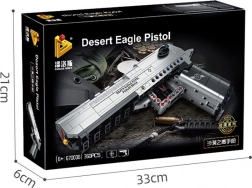 set de construcție pistol cu săgeți lansabile, 360 piese