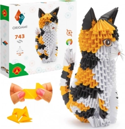 Alexander origami 3D creativ pisică – set de construcție din hârtie
