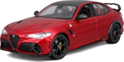model metalic de mașină 1:18 BBURAGO Alfa Romeo Giulia GTA roșu metalizat
