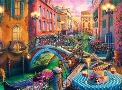 Puzzle Seara în Veneția 3000 piese