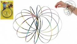 Cerc magic - spirală metalică curcubeu