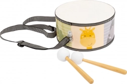 Small Foot toboșel pentru copii Safari colorat cu bețe