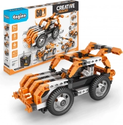 set de construcție Engino Creative Builder 50 în 1 cu motor