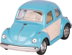 GOKI VOLKSWAGEN Beetle 1967 – model din metal cu mecanism pull-back, verde