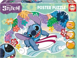 Puzzle poster Stitch 250 piese EDUCA