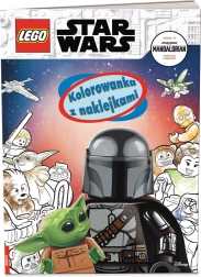 LEGO Star Wars carte de colorat cu autocolante