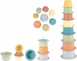 Turn de pahar floreal - 8 buc