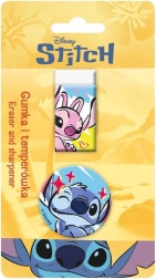 Ascuțitoare cu gumă Lilo & Stitch