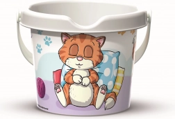 Androni găletușă pentru nisip pisicuță jucăușă 13 cm