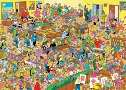 Puzzle JUMBO Jan van Haasteren – Căminul de bătrâni, 1000 piese