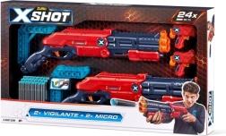Lansator X-Shot Excel Double Vigilante 24 săgeți