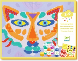 Pictură simetrică cu tema Animale de la Djeco