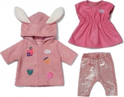 baby born set jachetă și rochiță pentru păpușă 43 cm