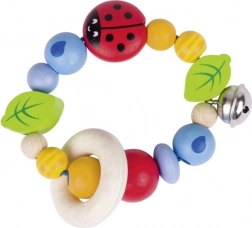 Goki Inele tactile motoric Buburuză cu clopoțel