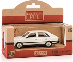 Model auto FSO Polonez 1:43 – model metalic alb