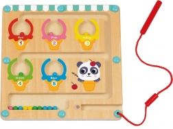 Joc magnetic: Toarnă înghețată pentru copii