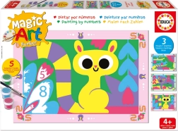 Pictură după numere junglă EDUCA