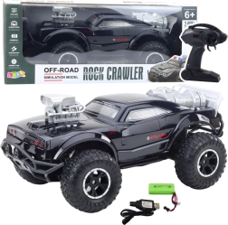 Mașină sport off-road RC mare 1:8 – negru