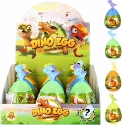 Dinozaur într-un ou surpriză 11 cm