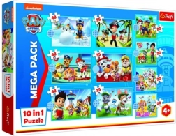 Puzzle Patrula cățelușilor Trefl 10v1
