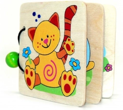 Carte de lemn Animăluțe de la Hess