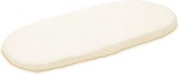 Cearșaf jersey pentru cărucior crem 35 × 75 cm New Baby